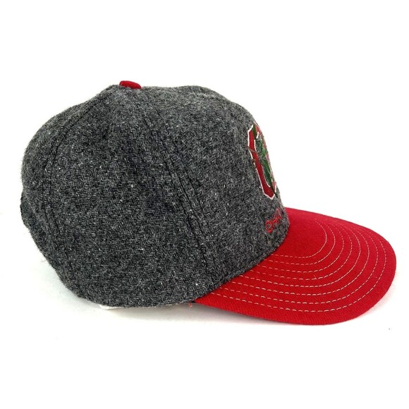 Vintage Ohio State Buckeyes USA Made Gray Wool Snapback Paramount Cap MFG Rare - Picture 5 of 9